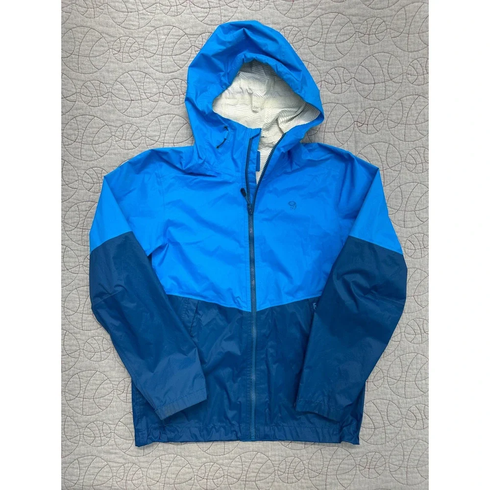 Mountain Hardwear Exponent Jacket Blue VaporDry Vented / Mens Medium